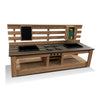 Galley Mud Kitchen with TREX