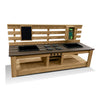 Galley Mud Kitchen with TREX